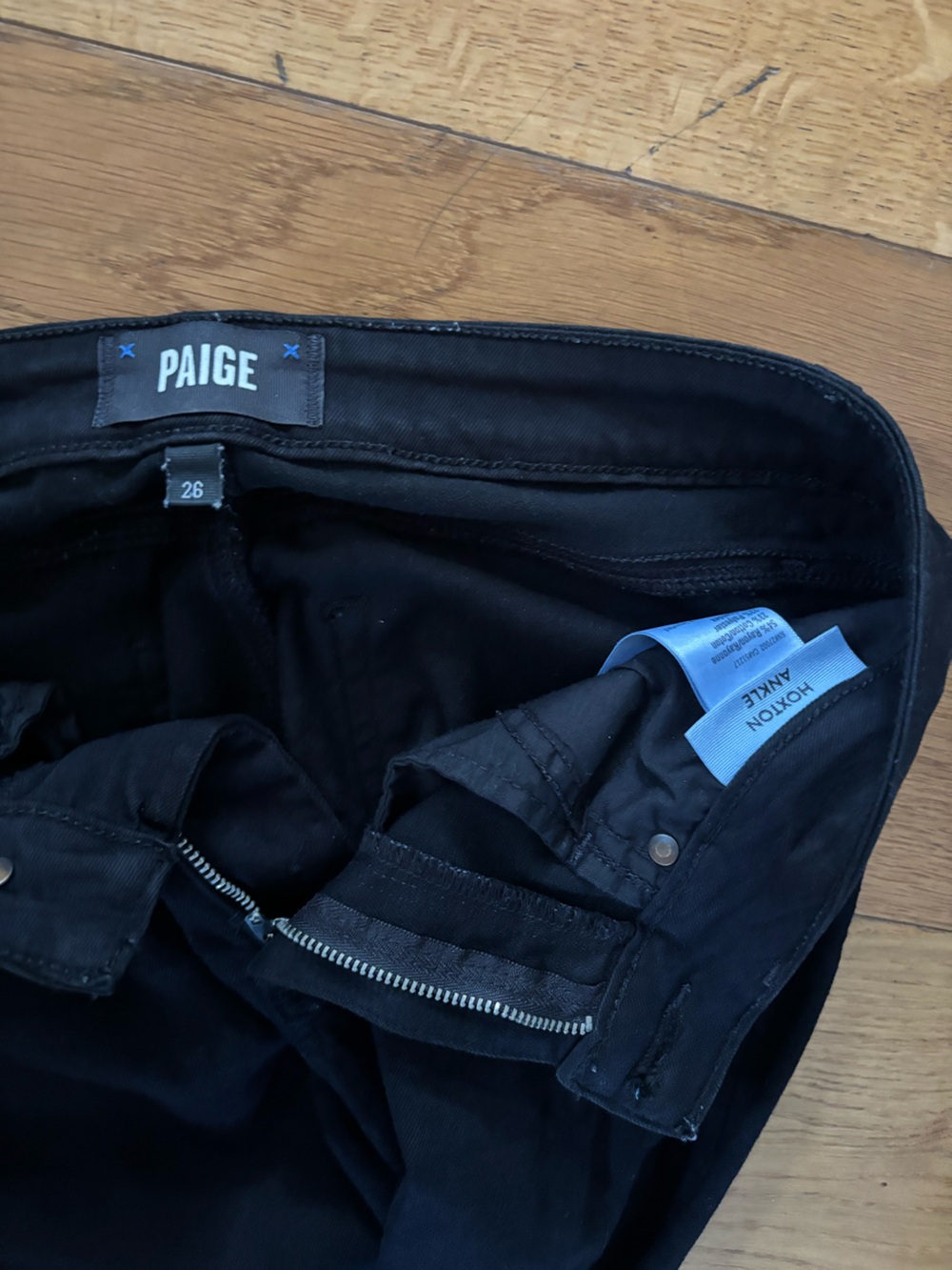 PAIGE Hoxton Ankle Women Jeans Black